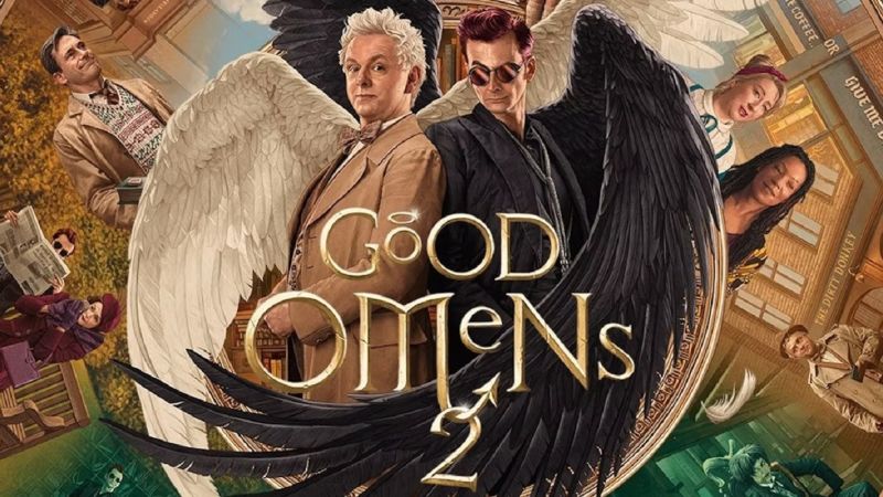 Confirmation : Neil Gaiman écrit la troisième saison de Good Omens 3 – sans avoir la certitude de son renouvellement.